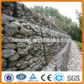 Boîte de gabion hexagonale galvanisée à chaud